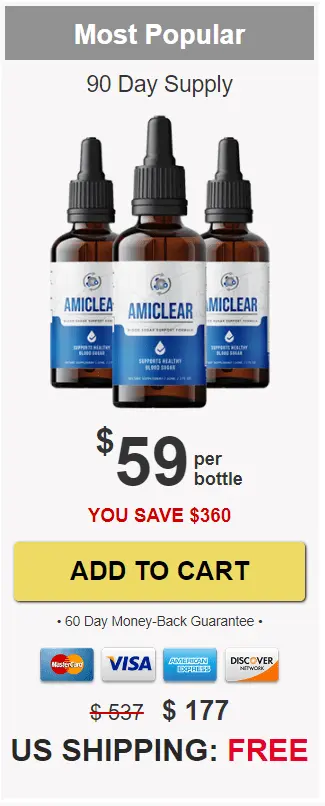 Amiclear 3 bottle order